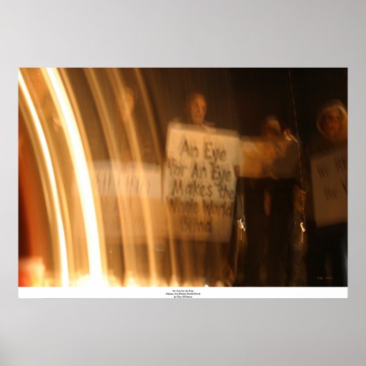 眼を見ると世界全体が盲目になる ポスター (正面)