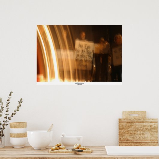 眼を見ると世界全体が盲目になる ポスター (キッチン)