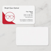 眼クールモダン科医 名刺 (正面/裏面)