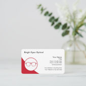 眼クールモダン科医 名刺 (スタンド正面)