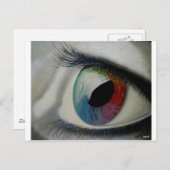 眼スペクトル ポストカード (正面/裏面)