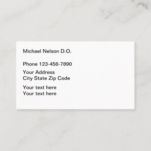 眼光学器械のアイシンボルデザイン 名刺 (裏面)