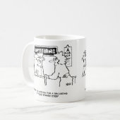 眼光頼者はスペインの目 コーヒーマグカップ (正面左)