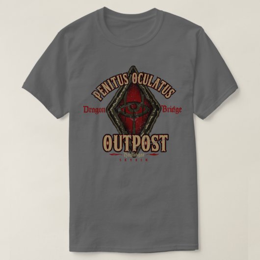 眼孔陰茎前哨地 Tシャツ (デザイン正面)