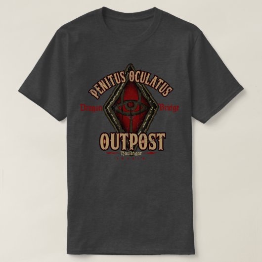 眼孔陰茎前哨地 Tシャツ (デザイン正面)