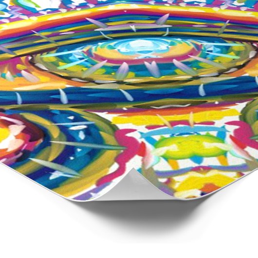 眼曼荼羅 ポスター (角)