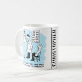 眼検与え査 コーヒーマグカップ (正面左)