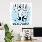 眼検与え査 ポスター (ホームオフィス)