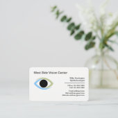 眼気に眼科医の名刺 名刺 (スタンド正面)