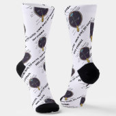 眼球で成功への道を目の解剖学的ユーモア ソックス (傾斜あり)