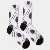 眼球で成功への道を目の解剖学的ユーモア ソックス (右)