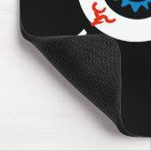 眼球と石骨 マウスパッド (コーナー)