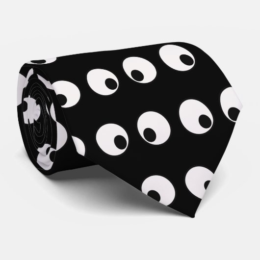 眼球のタイ ネクタイ (ロール)