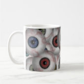 眼球のマグ コーヒーマグカップ (左)