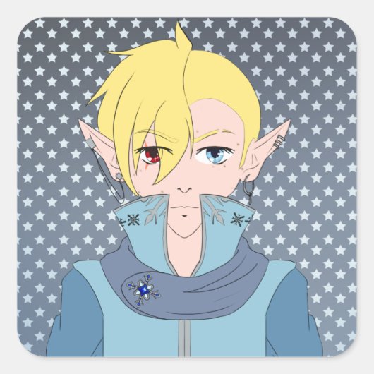 眼球の雄弁 スクエアシール (正面)