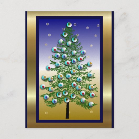 眼球ツリー ポストカード (正面)