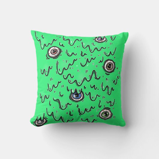 眼球モンスター クッション (正面)
