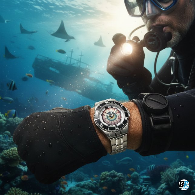 眼球不気味イラストレーションヴィンテージ2025ホラー 腕時計 (クリエイターアップロード済み)