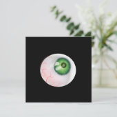 眼球不気味ハローウィンパーティ 招待状 (スタンド正面)