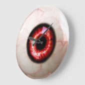 眼球不気味 ラージ壁時計 (傾斜)