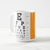 眼球図マグカップ コーヒーマグカップ (正面左)