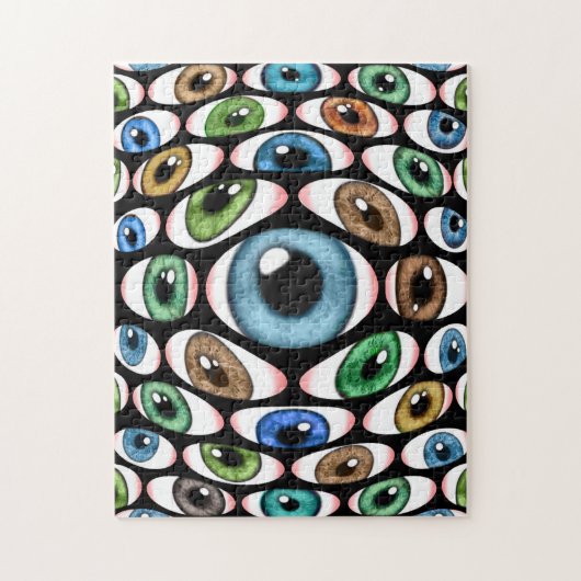 眼球図 ジグソーパズル (縦)