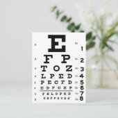 眼球図 ポストカード (スタンド正面)