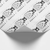 眼球図 ラッピングペーパー (角)