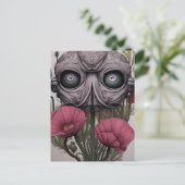 眼球植物 ポストカード (スタンド正面)