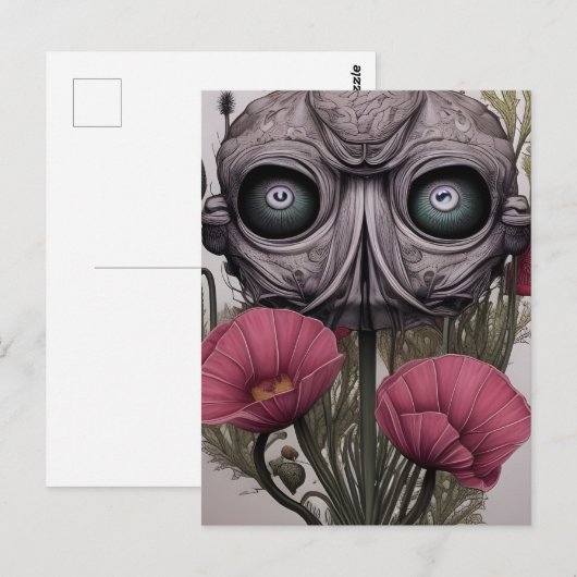 眼球植物 ポストカード (正面/裏面)