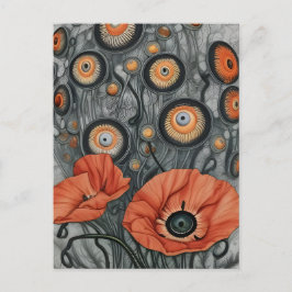 眼球植物 ポストカード