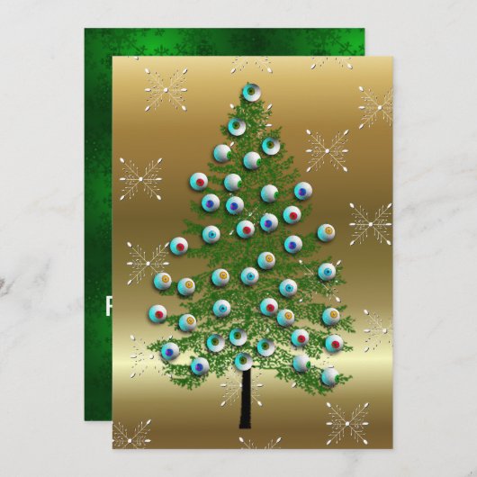 眼球樹 招待状 (正面/裏面)