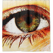 眼球腫瘍 シャワーカーテン (正面)