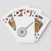 眼球虫眼鏡おもしろい眼検査 トランプ (裏面)