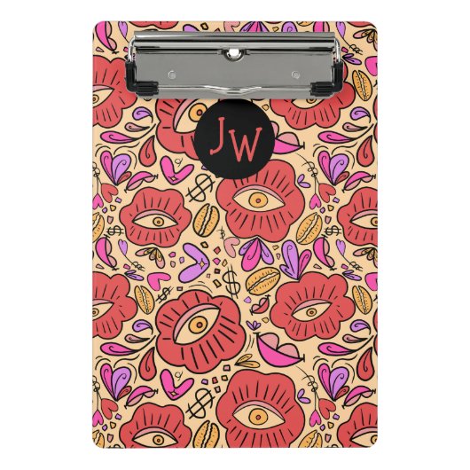 眼球顕現 ミニクリップボード (正面)