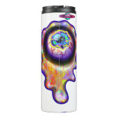 眼球風変わり絵文字絵を描ドリップアーM13 タンブラー (裏面)