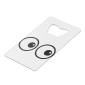 眼球 クレジットカード栓抜き (裏面アングル)