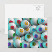 眼球 ポストカード (正面/裏面)