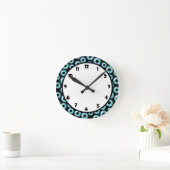 眼球 ラウンド壁時計 (ホーム)