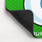 眼球;緑 マウスパッド (コーナー)