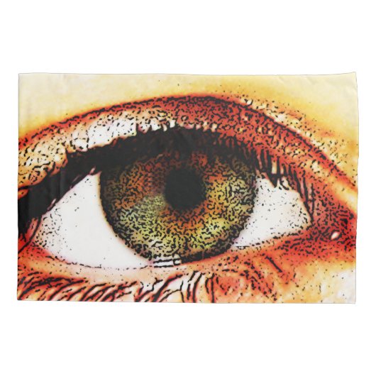 眼球pccna 枕カバー (裏面)