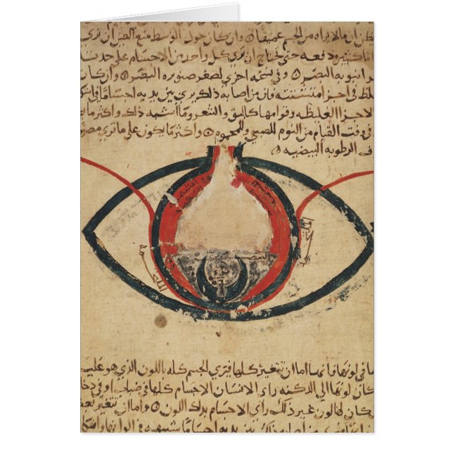 眼疾患の本からの目の解剖学、 (正面)