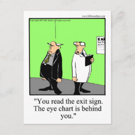 眼科おもしろい学校卒業招待状 招待状