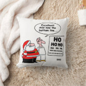 眼科おもしろい眼科医Optometrist Christmas Waiting Rm クッション (ブランケット)