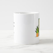 眼科おもしろい眼科用眼科医オフィス漫画コーヒー ジャンボコーヒーマグカップ (正面)