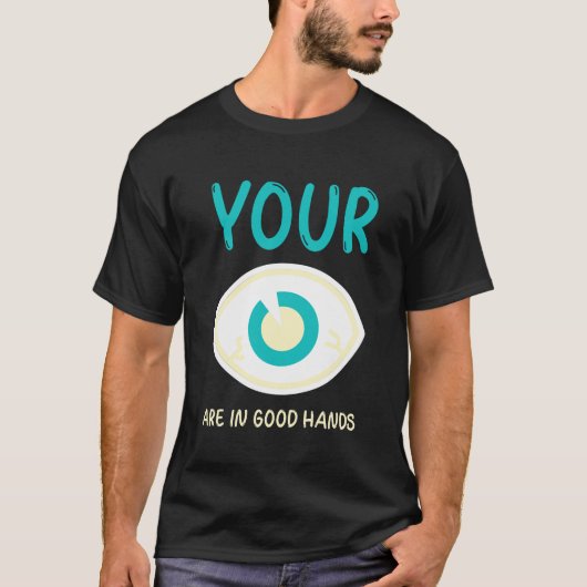 眼科は目が良い Tシャツ (正面)