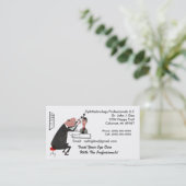 眼科アイドクターレトロスタイル名刺 名刺 (スタンド正面)