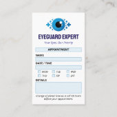 眼科クリニック事業 | クリーンアポイントメント 名刺 (裏面)