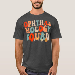 眼科スクワッドレトロスタイル2 Tシャツ