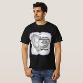 眼科ナースグレイハートカスタムナースTシャツ Tシャツ (正面フル)